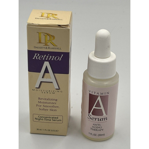 Dagger & Ramsdell Retinol A Moisturizing Serum NOS Anti-Wrinkle Anti-Aging - Picture 1 of 3